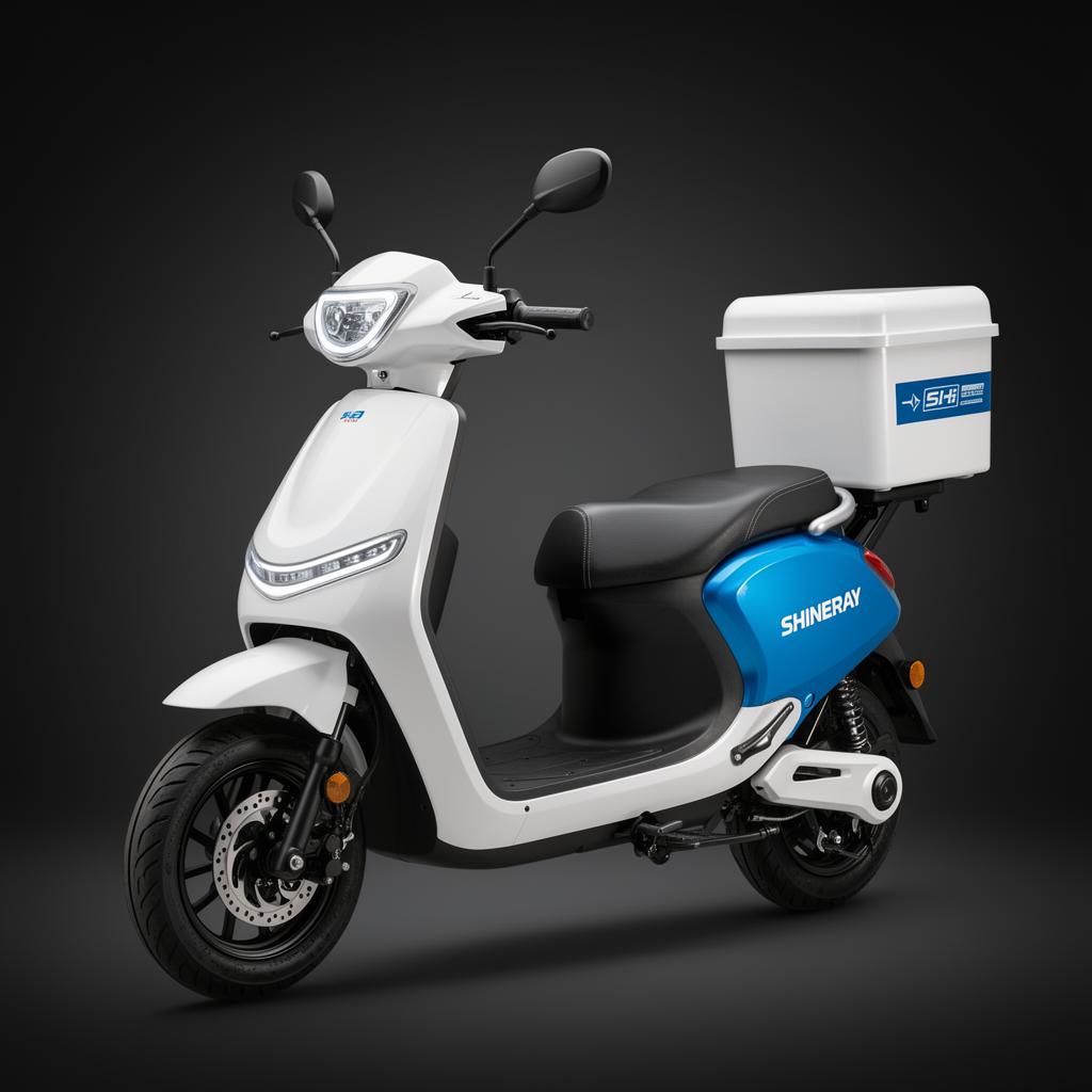 Moto Elétrica Shineray SHE — render do modelo